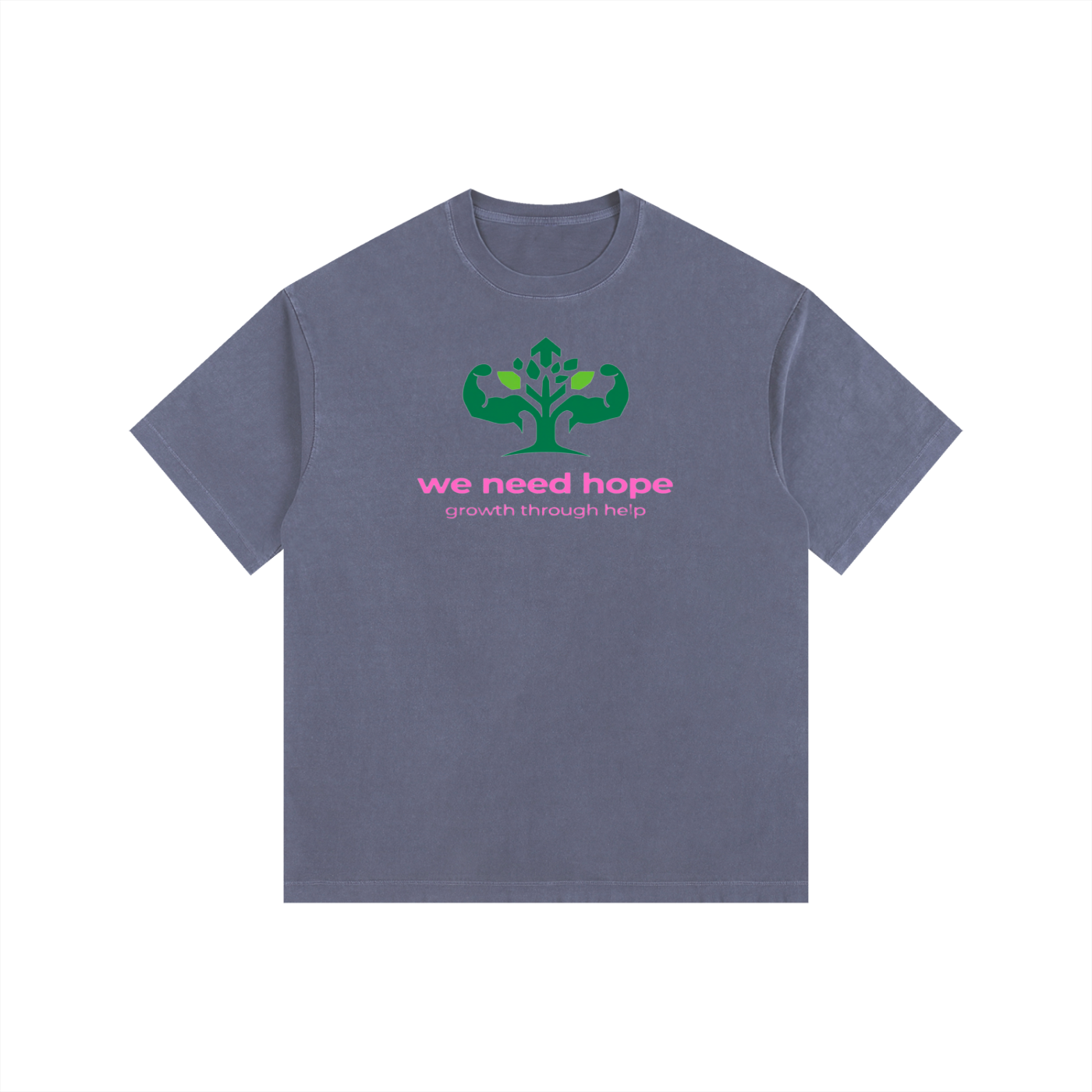 Vintage Washed Oversized Cotton T-Shirt
