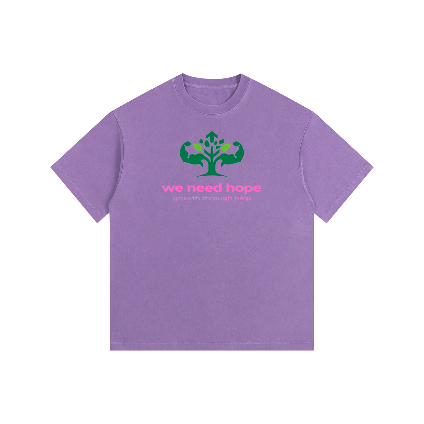 Vintage Washed Oversized Cotton T-Shirt
