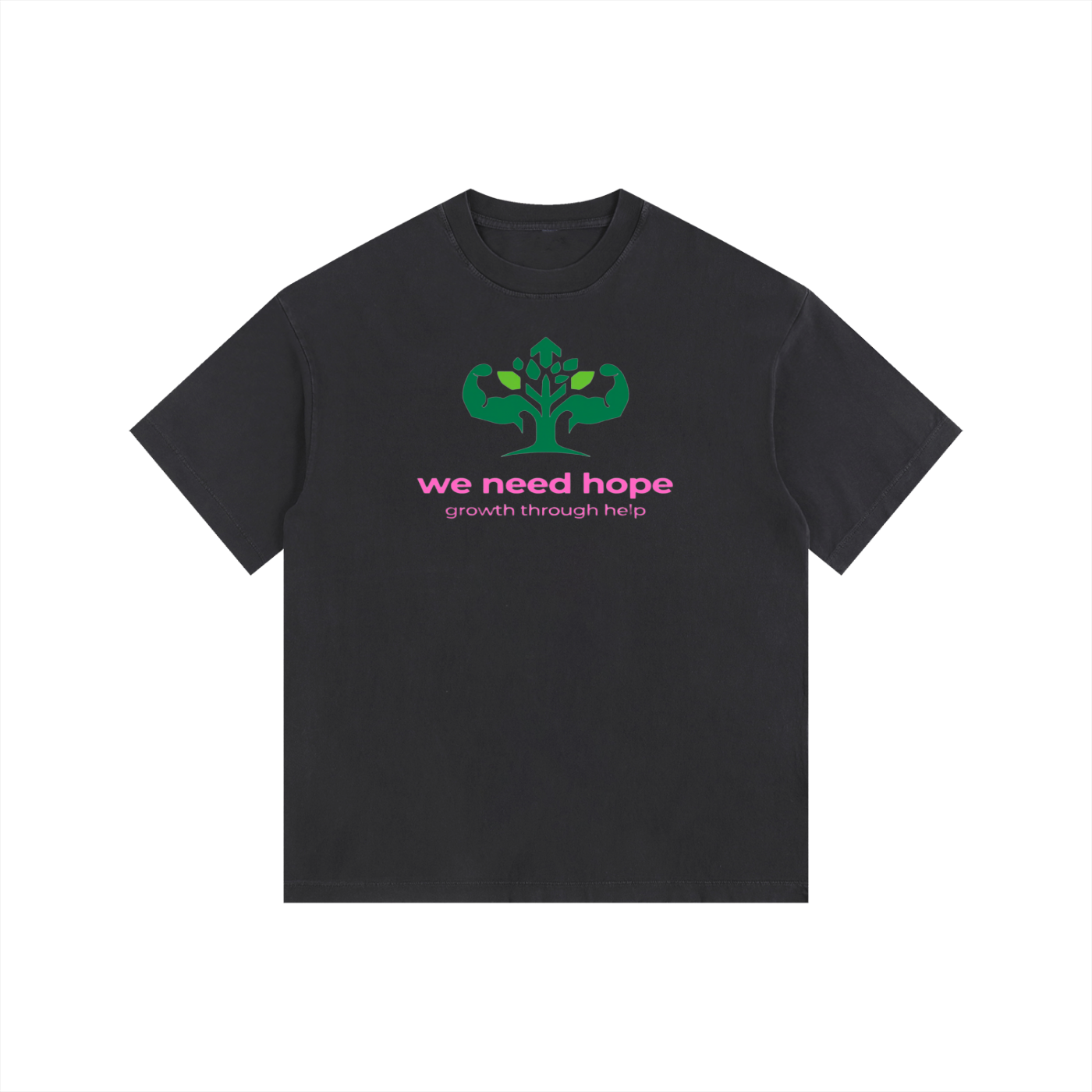 Vintage Washed Oversized Cotton T-Shirt