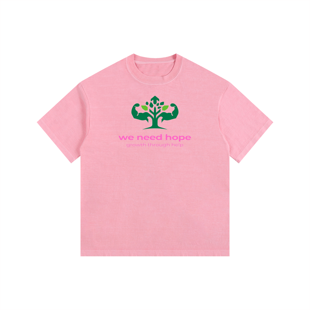 Vintage Washed Oversized Cotton T-Shirt