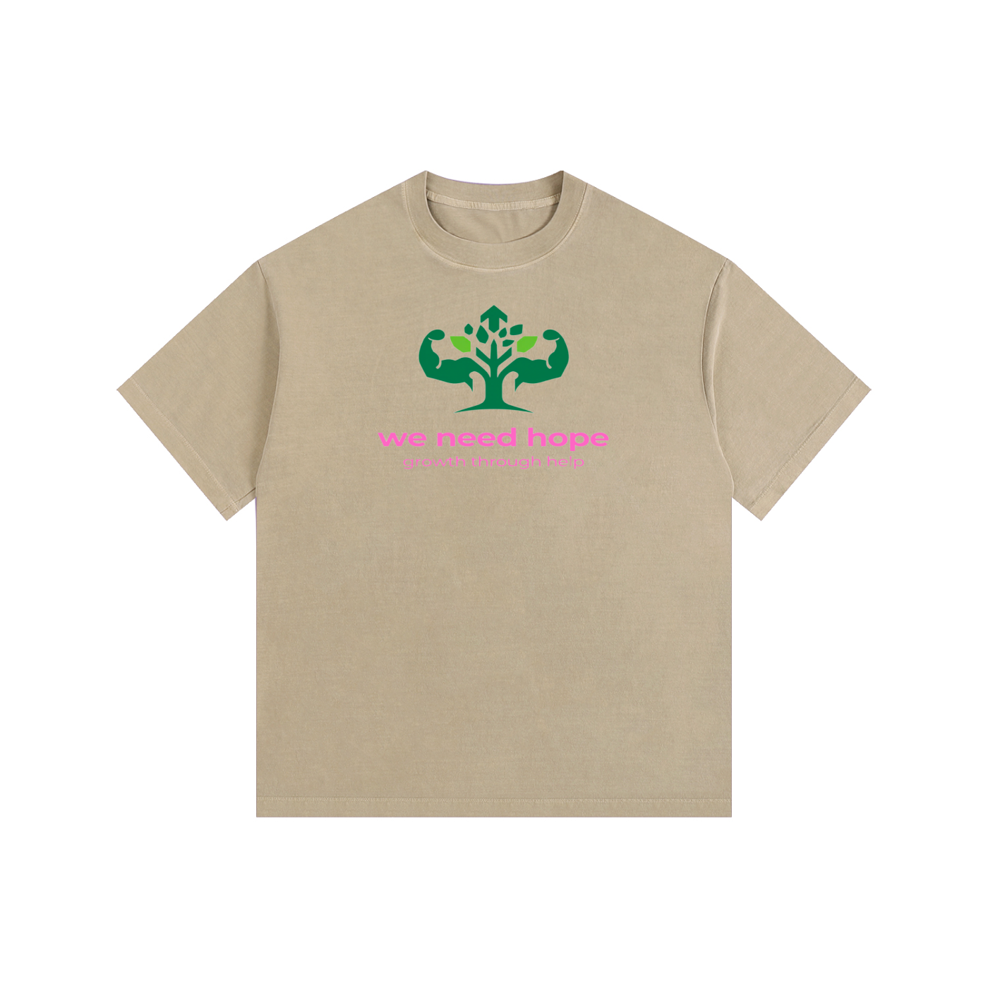 Vintage Washed Oversized Cotton T-Shirt